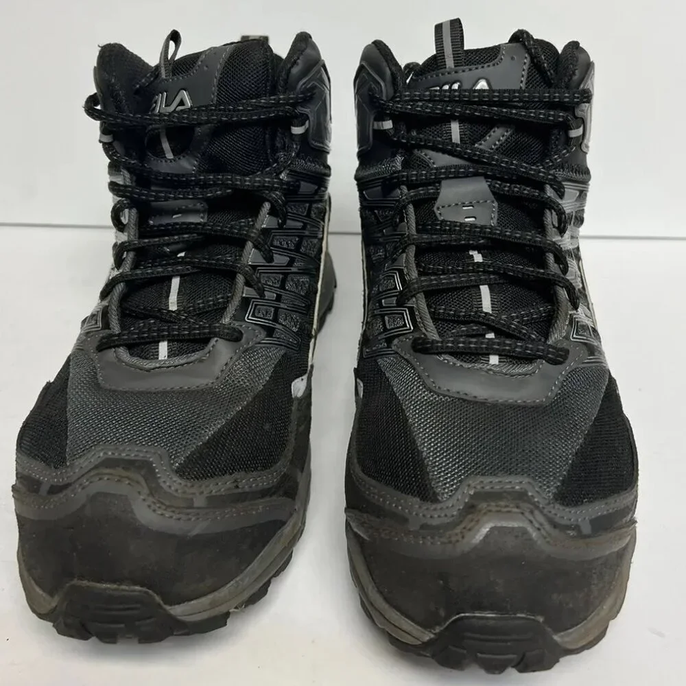Fila Men's Hail Storm 3 Mid Composite Toe Boots Black Size 9 M
